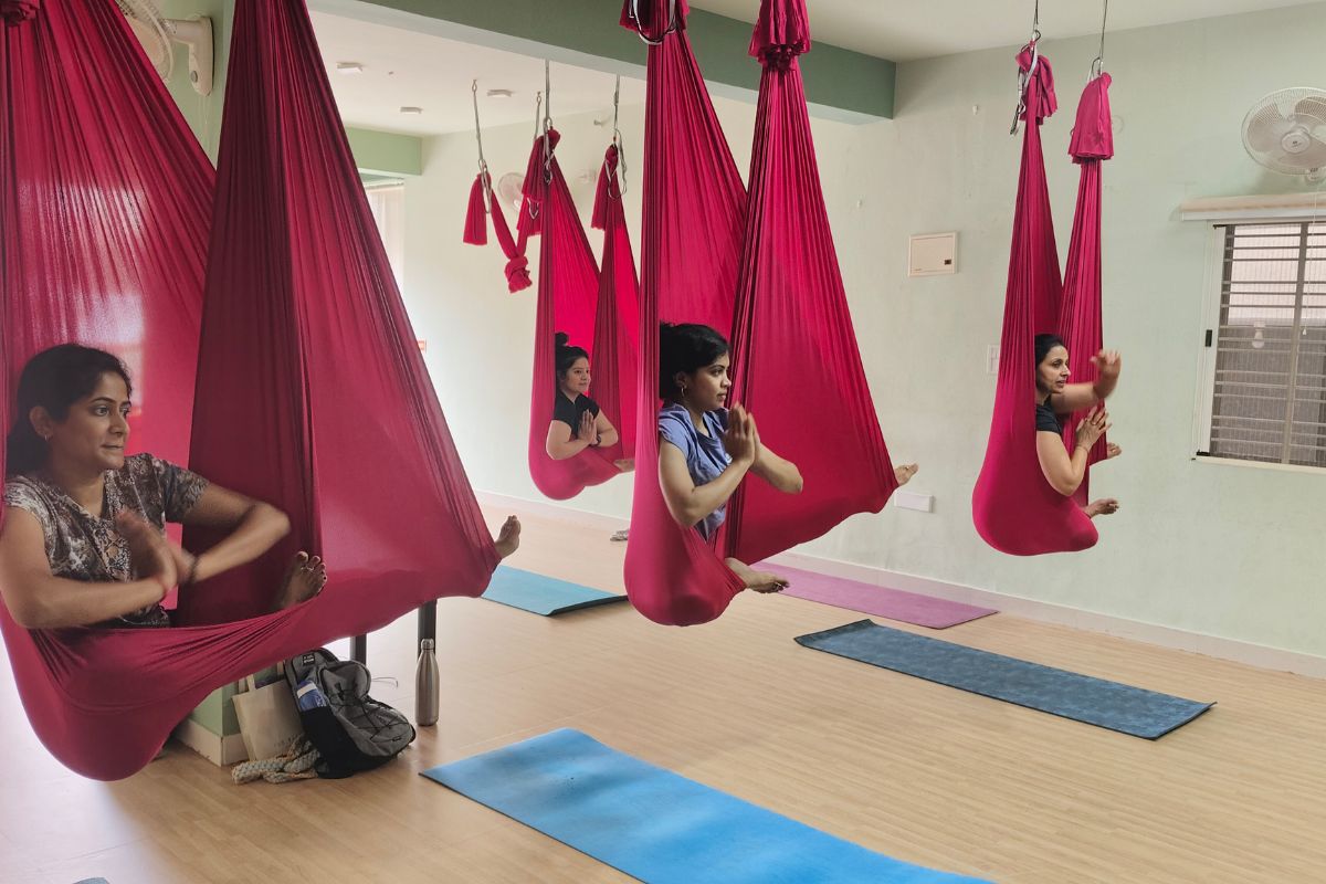 Aerial Yoga Teacher Training 50 Hours